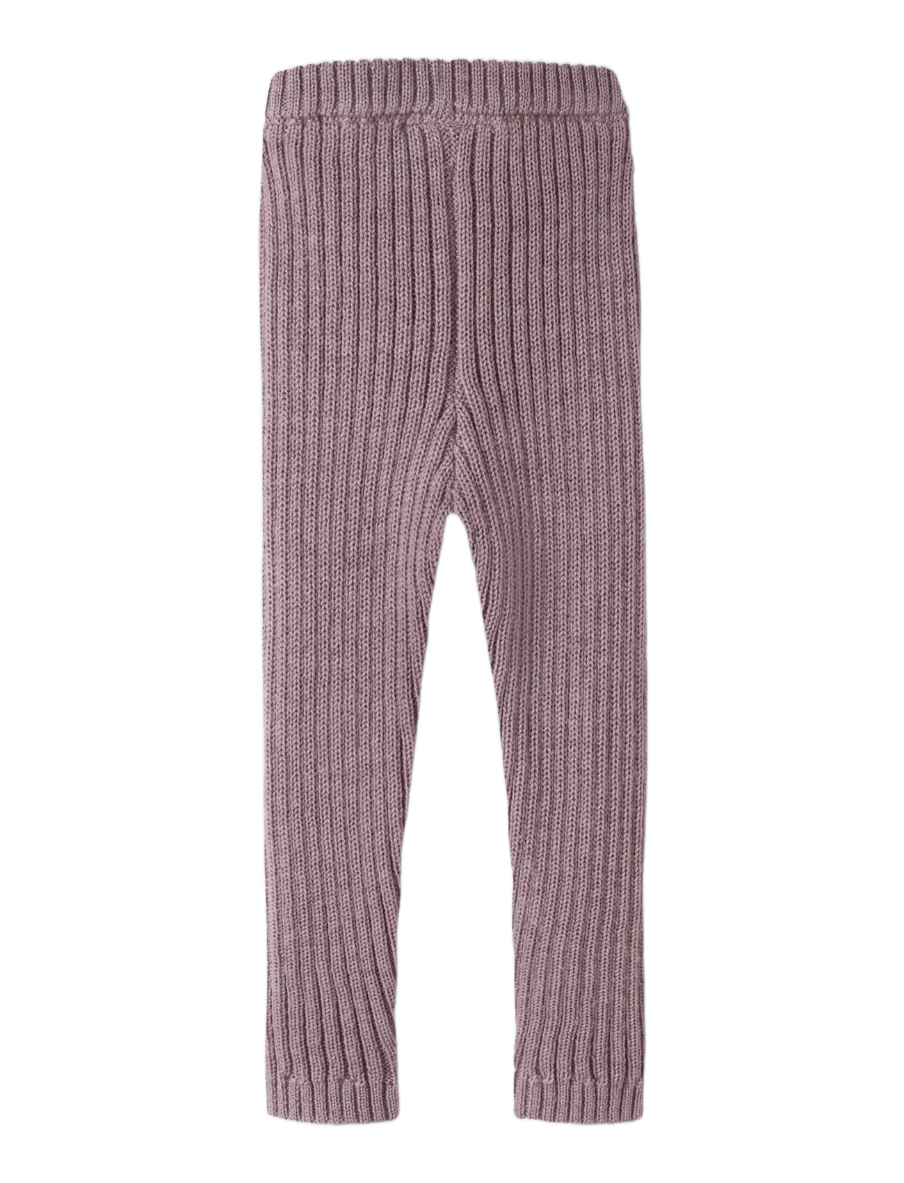 name it - NMFWRISS WOOL KNIT LEGGING - toadstool - 1