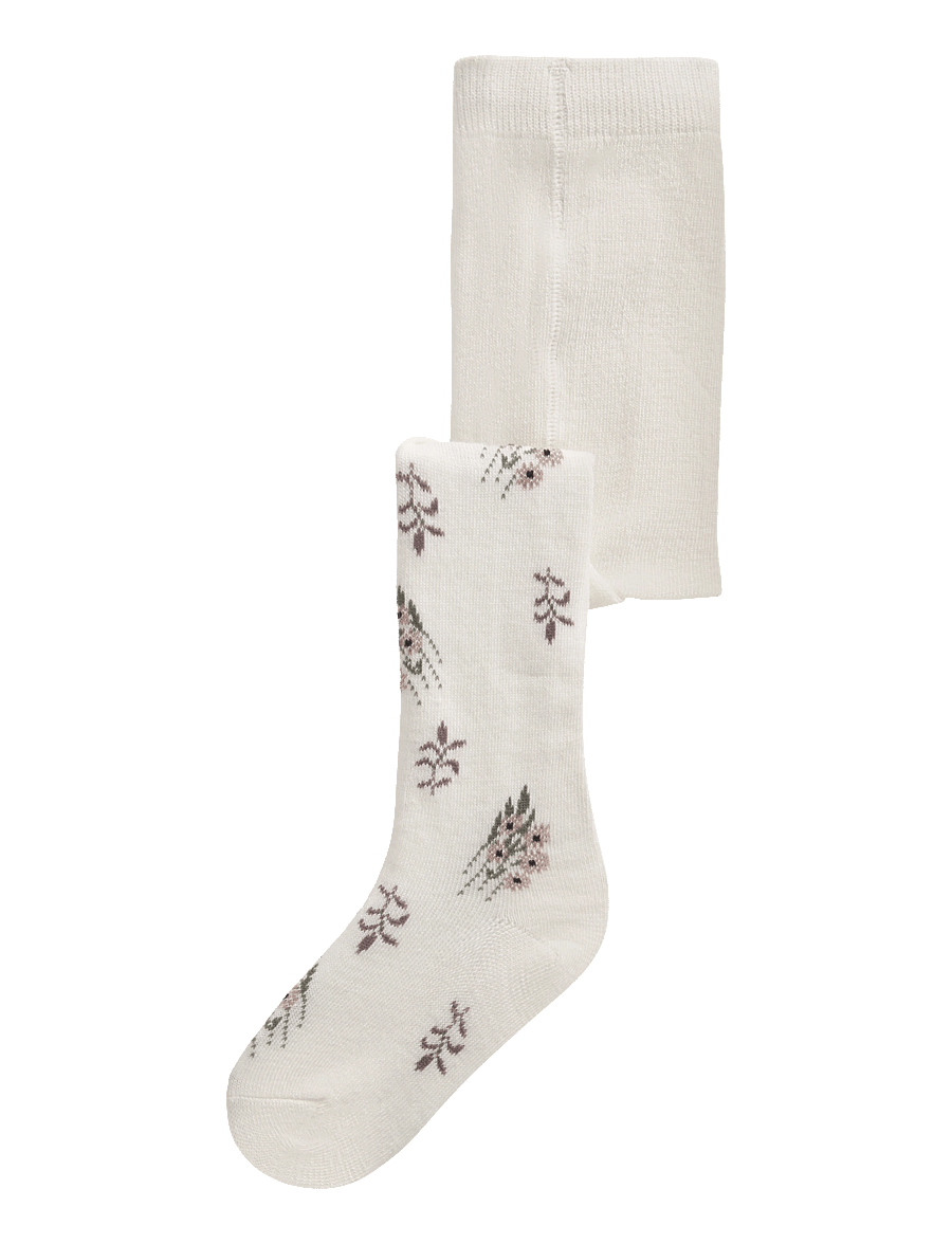 name it - NMFWAK WO/BL PANTYHOSE AOJ - strumpbyxor - snow white - 0