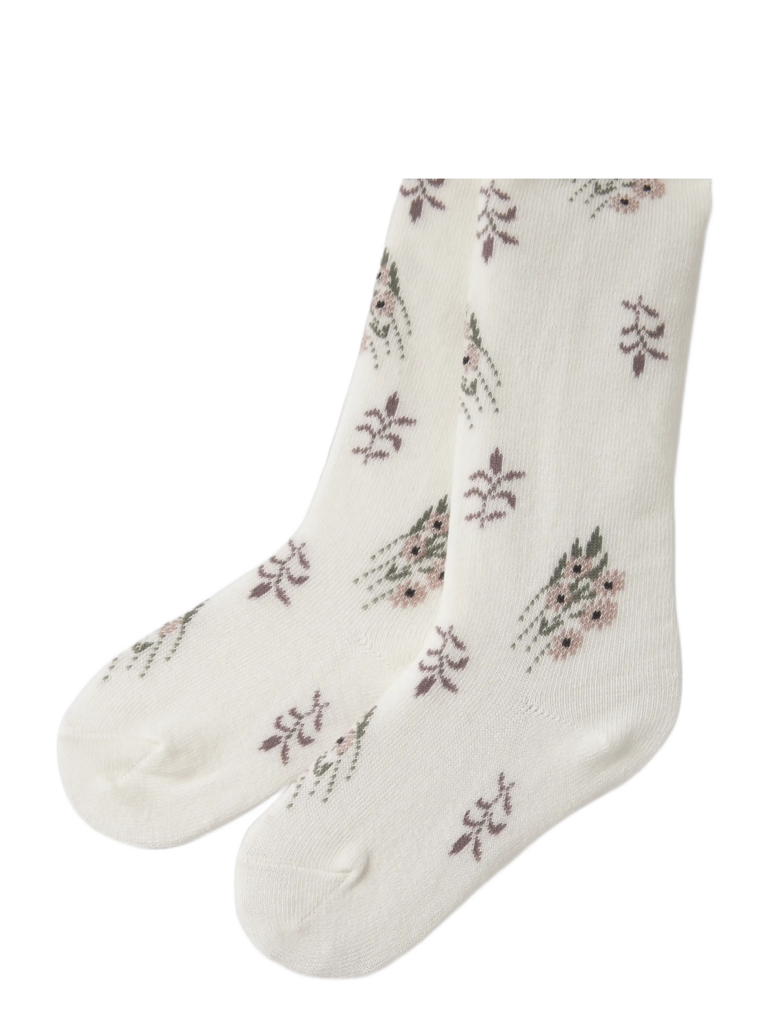 name it - NMFWAK WO/BL PANTYHOSE AOJ - strumpfhosen - snow white - 2