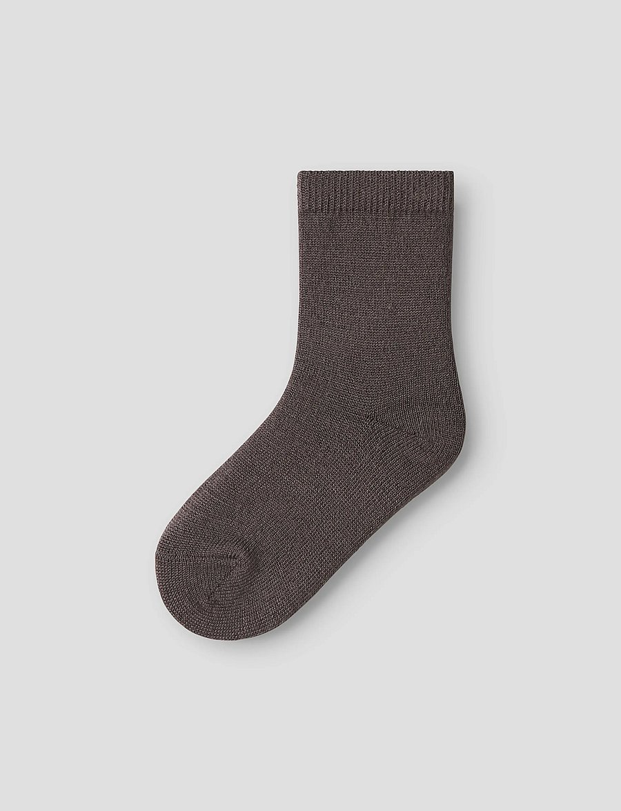 name it - NMFWAKTA WO/VI 2P SOCK - zeķes - antler - 1