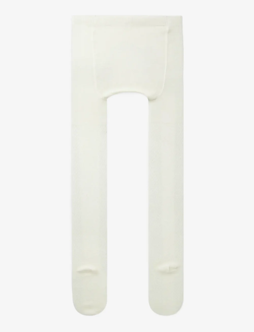 name it - NMFWAKMA WO/BL STRUCTURE PANTYHOSE - strømpebukser - snow white - 1