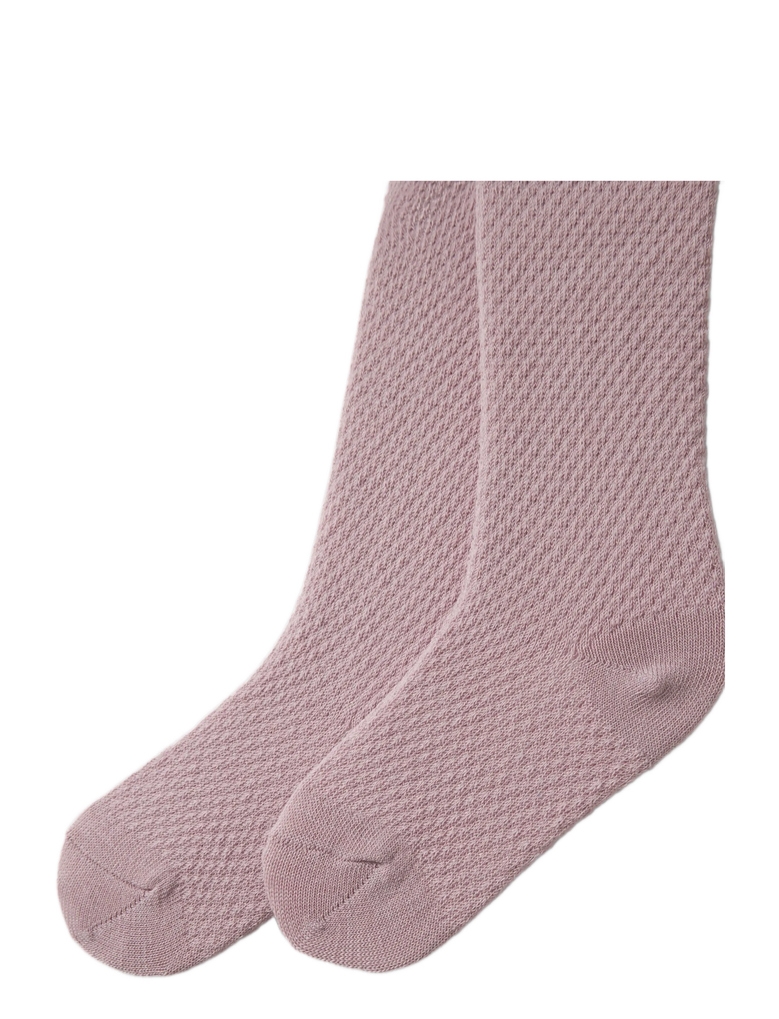 name it - NMFWAKMA WO/BL STRUCTURE PANTYHOSE - strumpfhosen - violet ice - 2