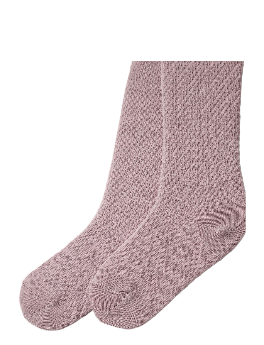 name it - NMFWAKMA WO/BL STRUCTURE PANTYHOSE - strumpfhosen - violet ice - 2