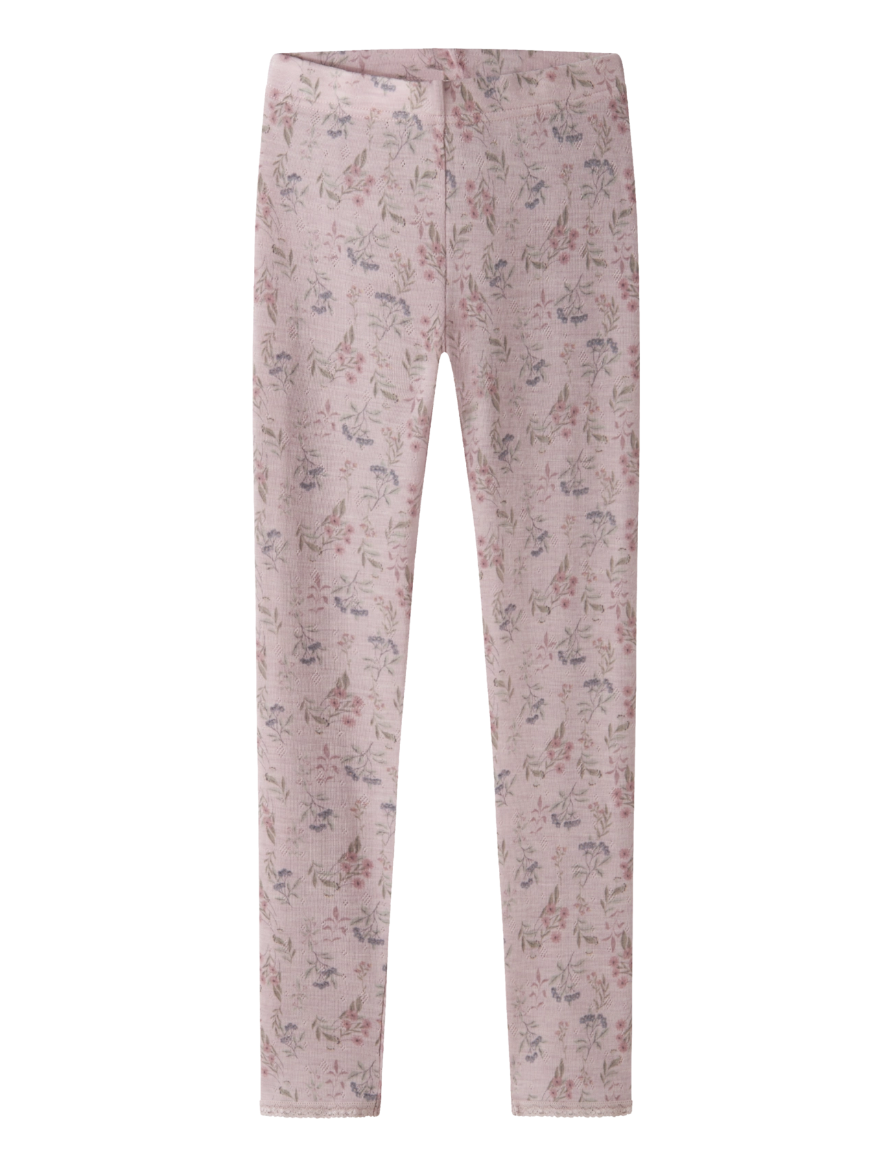 name it NKFWANG WOOL NEEDLE LEGGING - Teens 140-176 - VIOLET ICE / purple