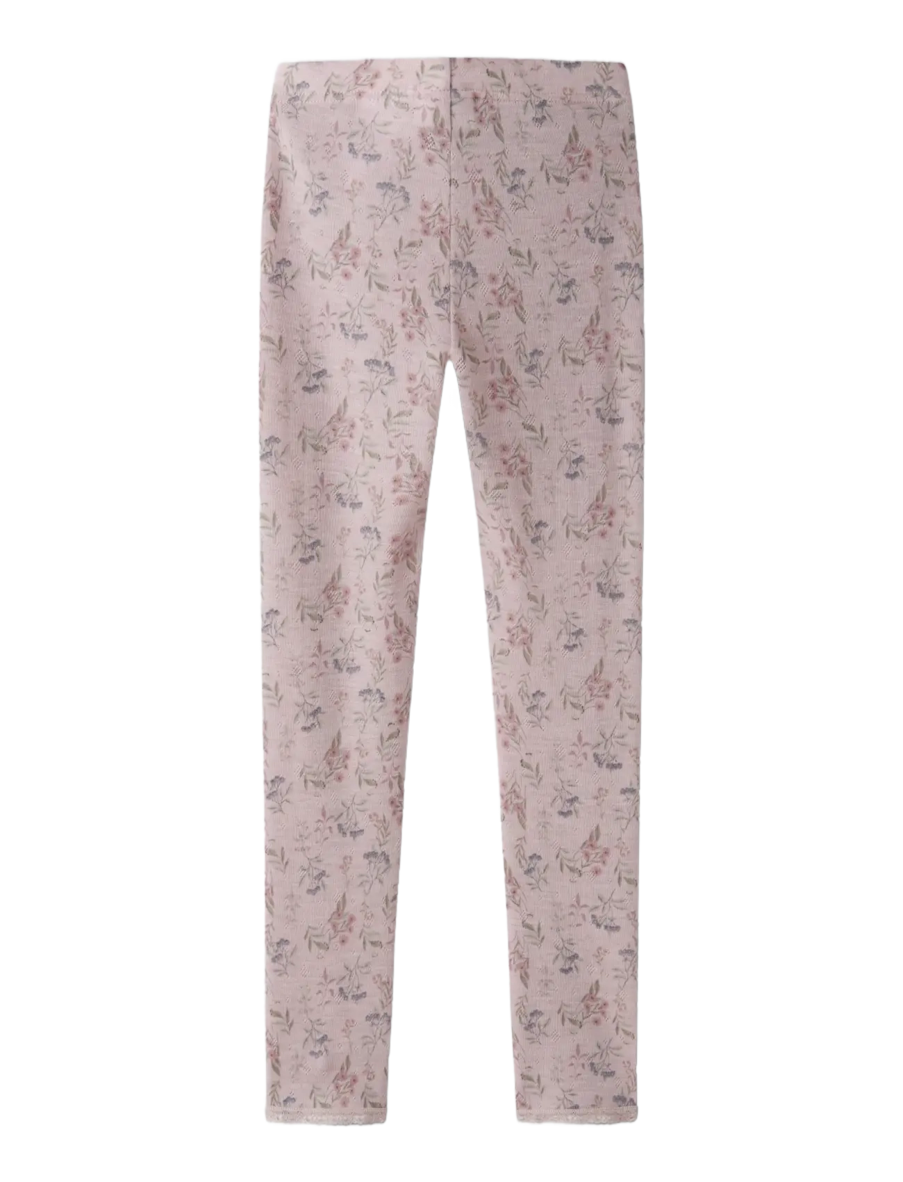 name it - NKFWANG WOOL NEEDLE LEGGING - underställsbyxor - violet ice - 1