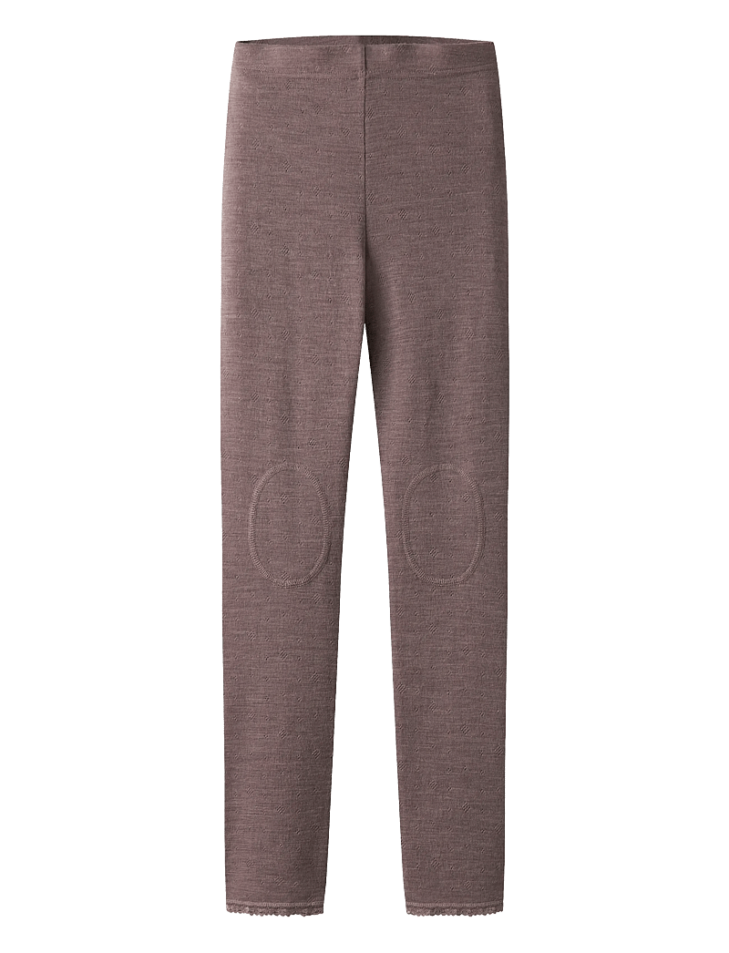 name it - NKFWANG WOOL NEEDLE LEGGING SOLID - funkionsunterwäsche - hosen - antler - 2