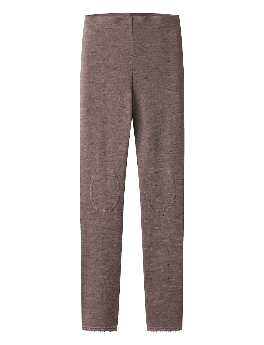 name it - NKFWANG WOOL NEEDLE LEGGING SOLID - funkionsunterwäsche - hosen - antler - 2