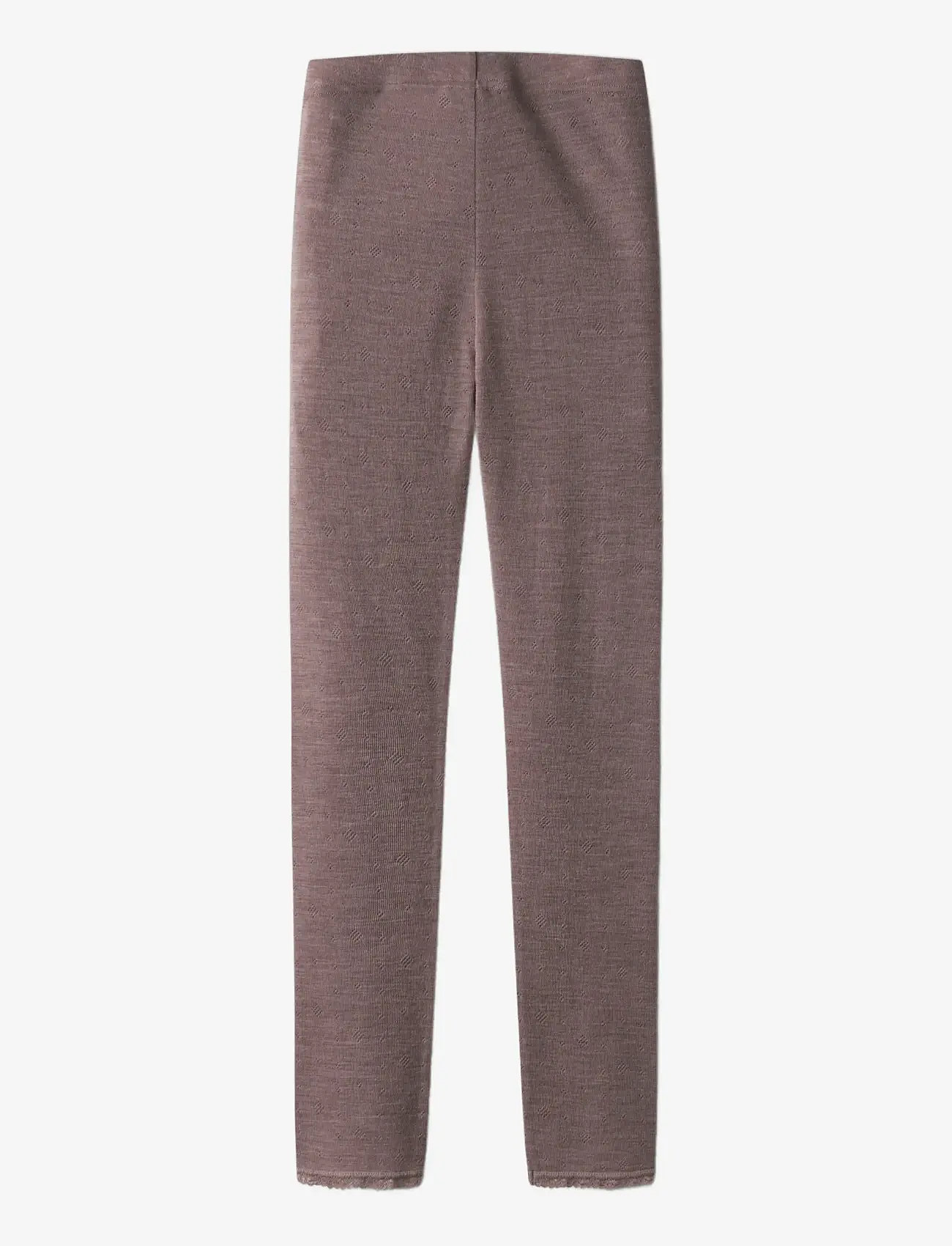 name it - NKFWANG WOOL NEEDLE LEGGING SOLID - funkionsunterwäsche - hosen - antler - 3