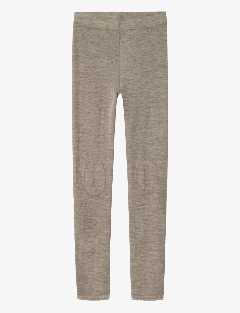 name it - NKFWANG WOOL NEEDLE LEGGING SOLID - funkionsunterwäsche - hosen - satellite - 0
