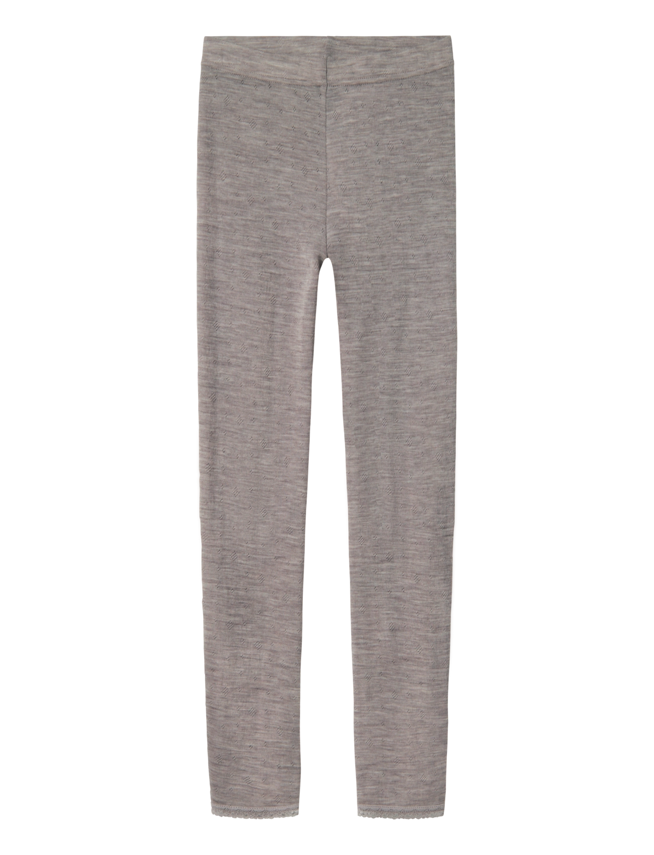 name it NKFWANG WOOL NEEDLE LEGGING SOLID - Neuheiten - SATELLITE / beige