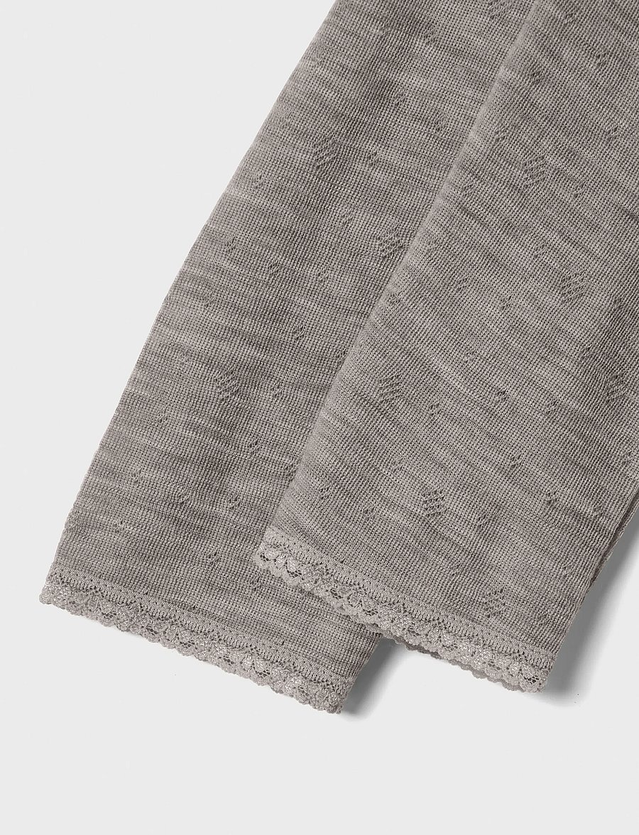 name it - NKFWANG WOOL NEEDLE LEGGING SOLID - funkionsunterwäsche - hosen - satellite - 1