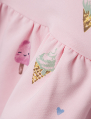 name it - NMFFRANSIA LIGHT SWEAT LS DRESS UNB - long-sleeved baby dresses - parfait pink - 3