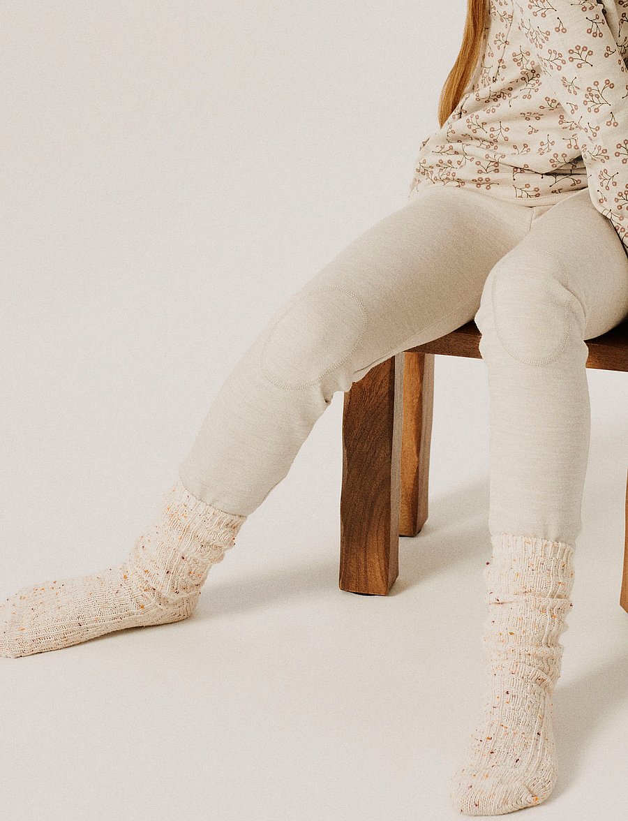 name it - NKFWUPPO WO/CO LEGGING - funkionsunterwäsche - hosen - nacreous cloud - 2