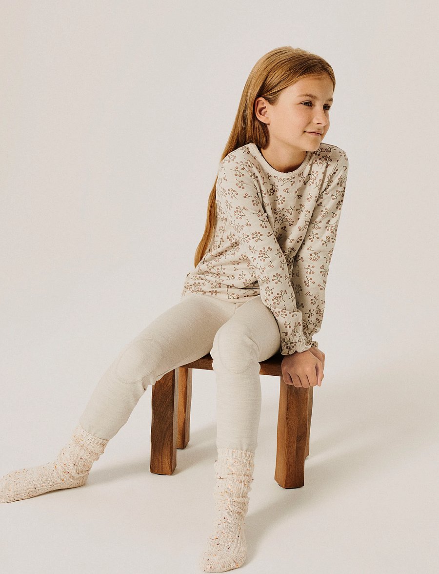 name it - NKFWUPPO WO/CO LEGGING - funkionsunterwäsche - hosen - nacreous cloud - 3