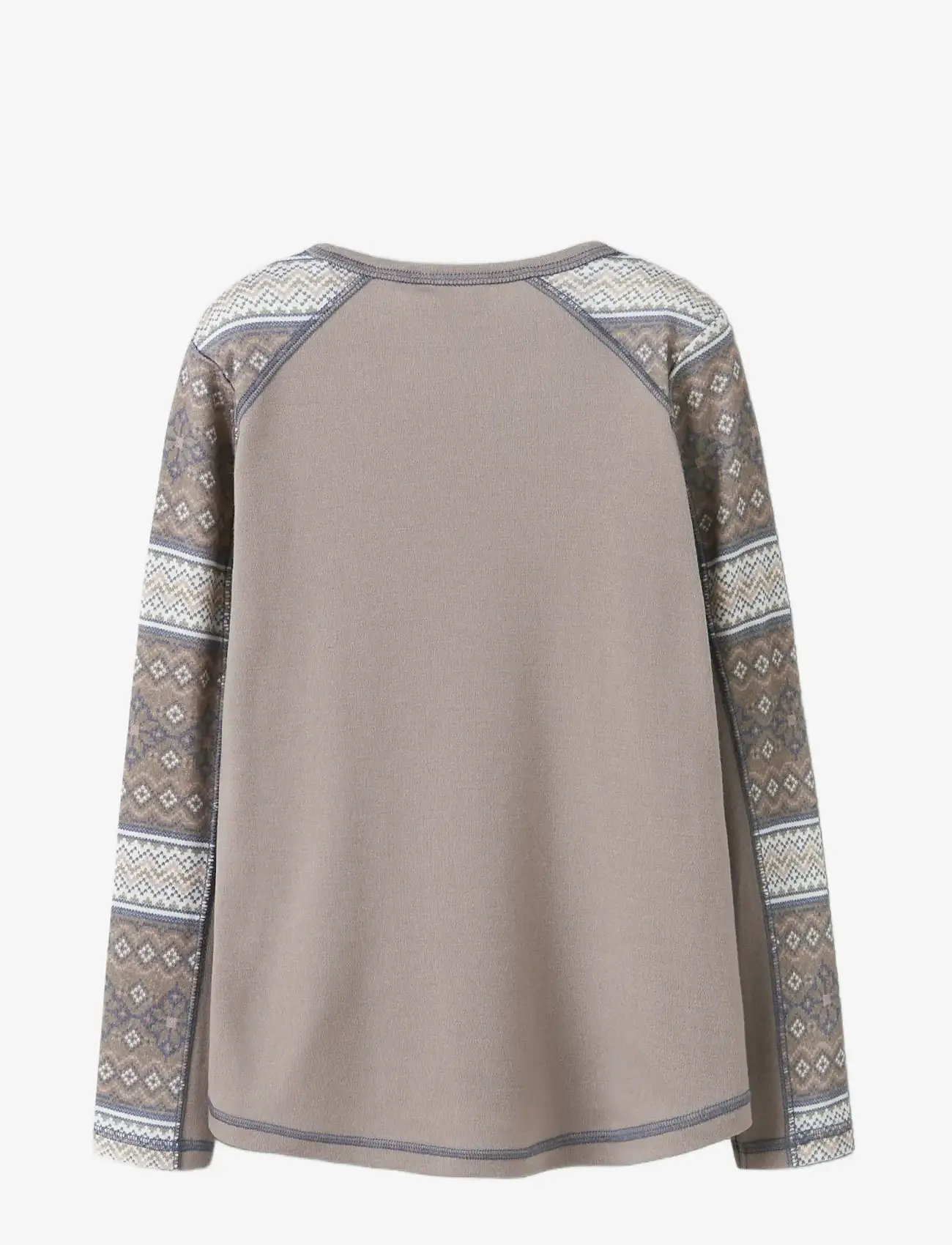 name it - NKFWILLTO WOOL LS TOP - langärmelig - satellite - 1