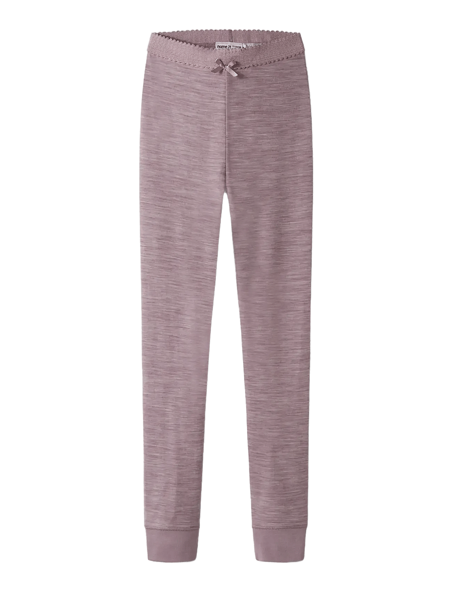 name it - NKFWYLA WO/VI LEGGING - funkionsunterwäsche - hosen - toadstool - 2