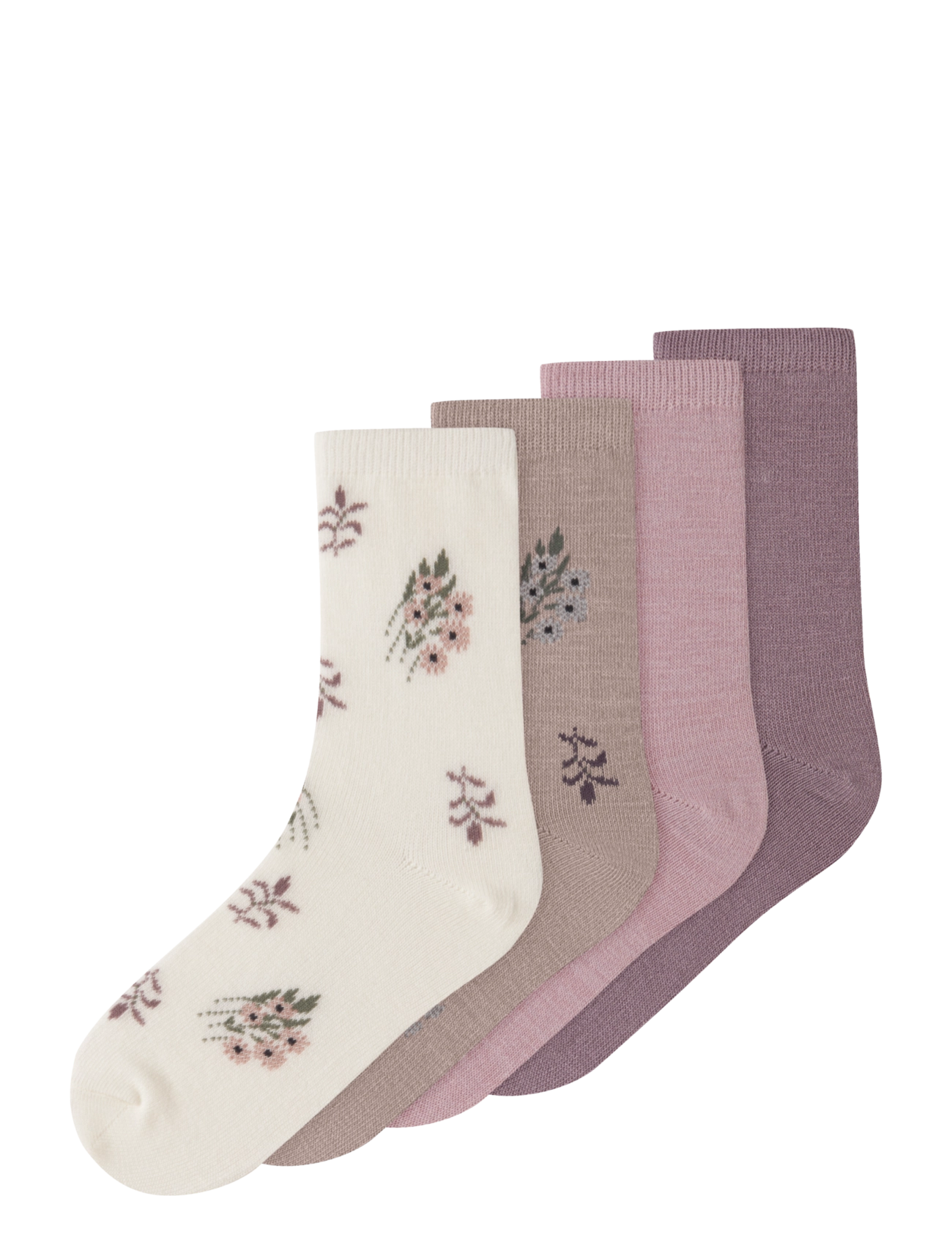 name it Nkfwak Wo/Bl 4P Sock, 31-33, Socken & Strumpfhosen, Beige - Socks, Kinder