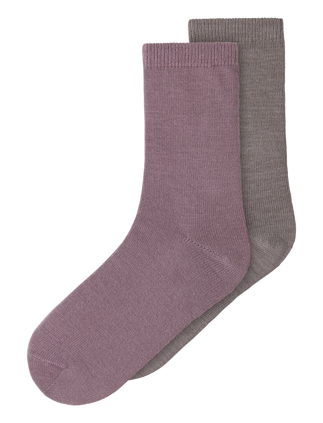 name it NKFWAK WO/BL 2P SOCK - Tagasi kooli - SATELLITE / grey