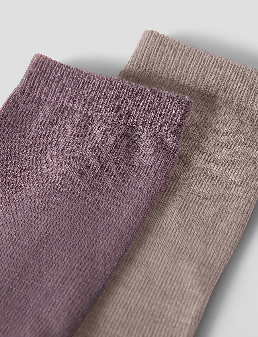 name it - NKFWAK WO/BL 2P SOCK - strømper - satellite - 2