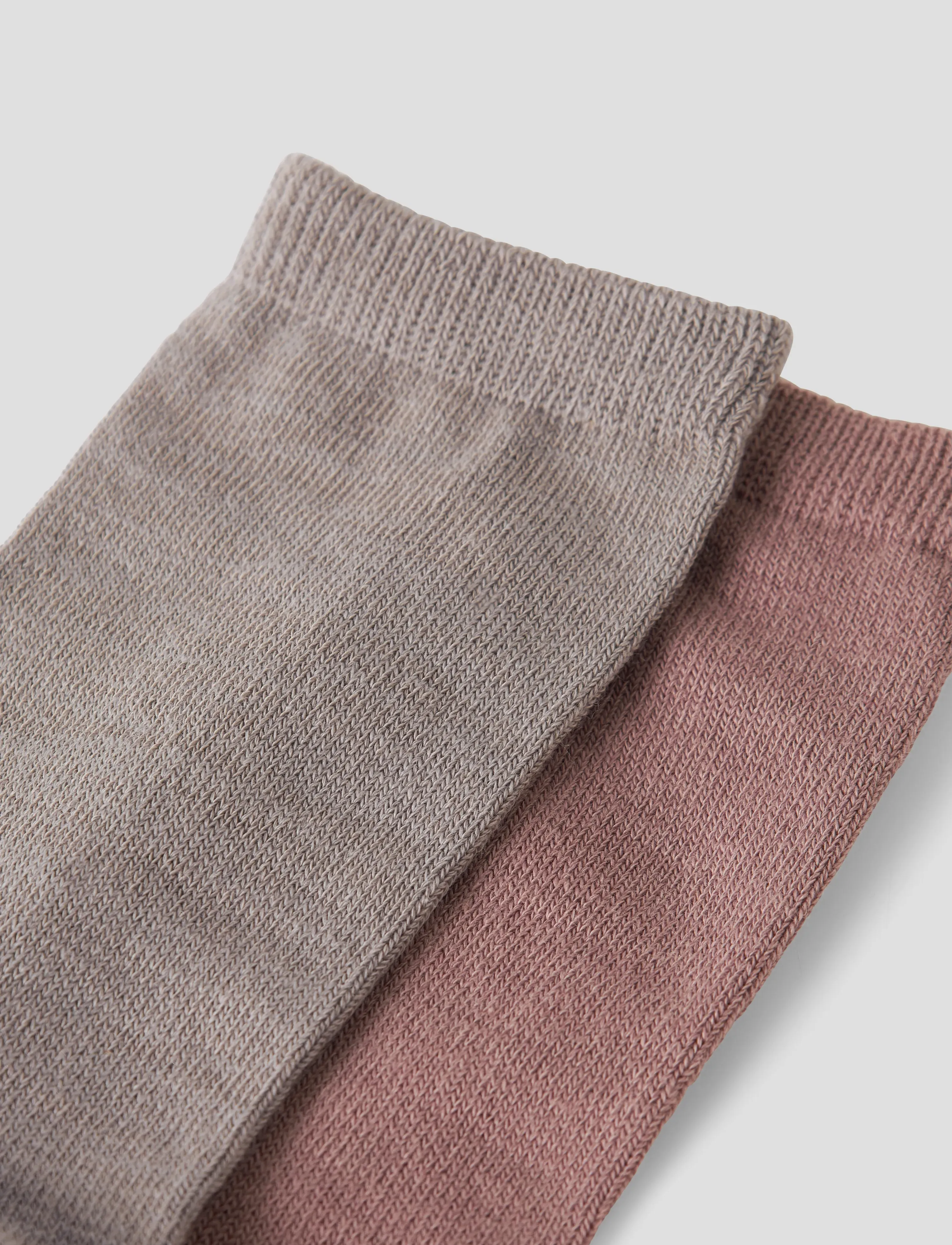 name it - NKFWAK WO/BL 2P SOCK - efterårstøj - shadow gray - 2