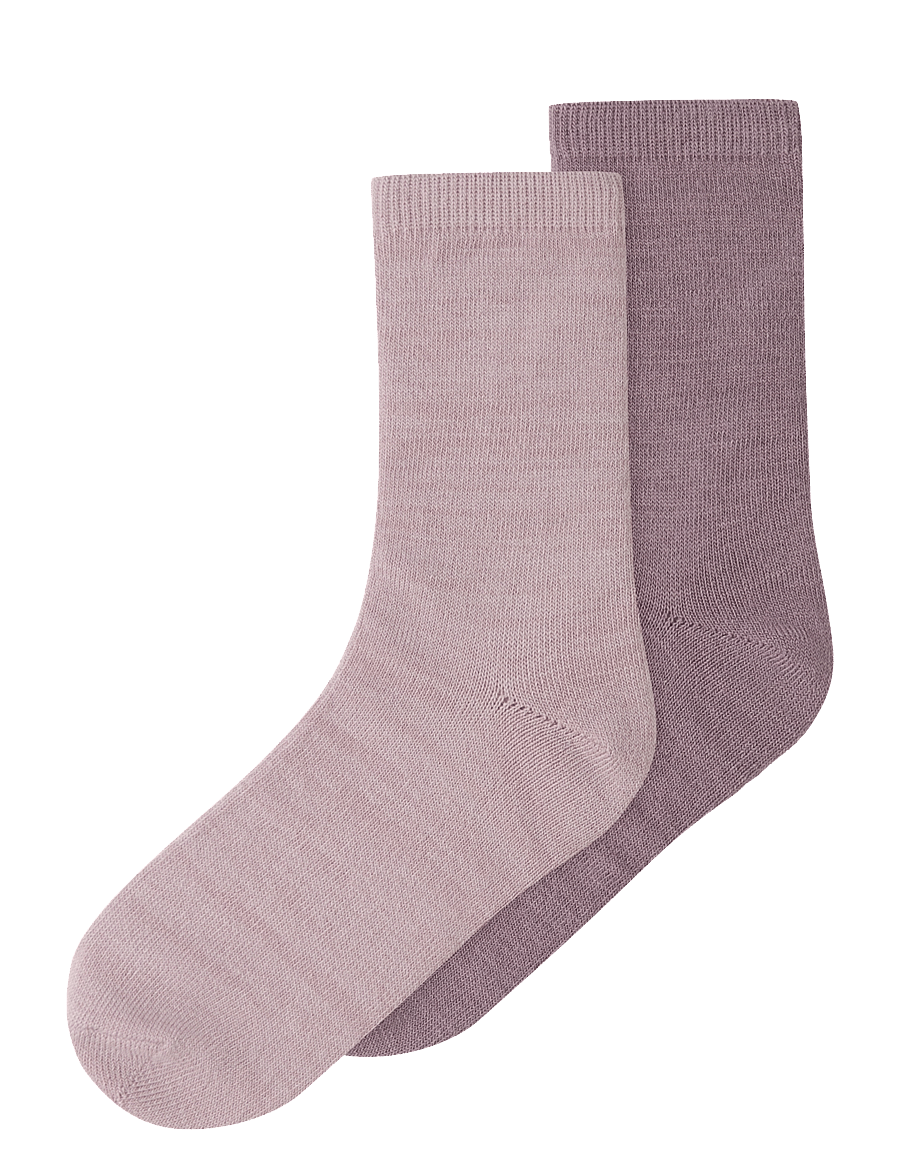 name it - NKFWAK WO/BL 2P SOCK - strümpfe - violet ice - 0