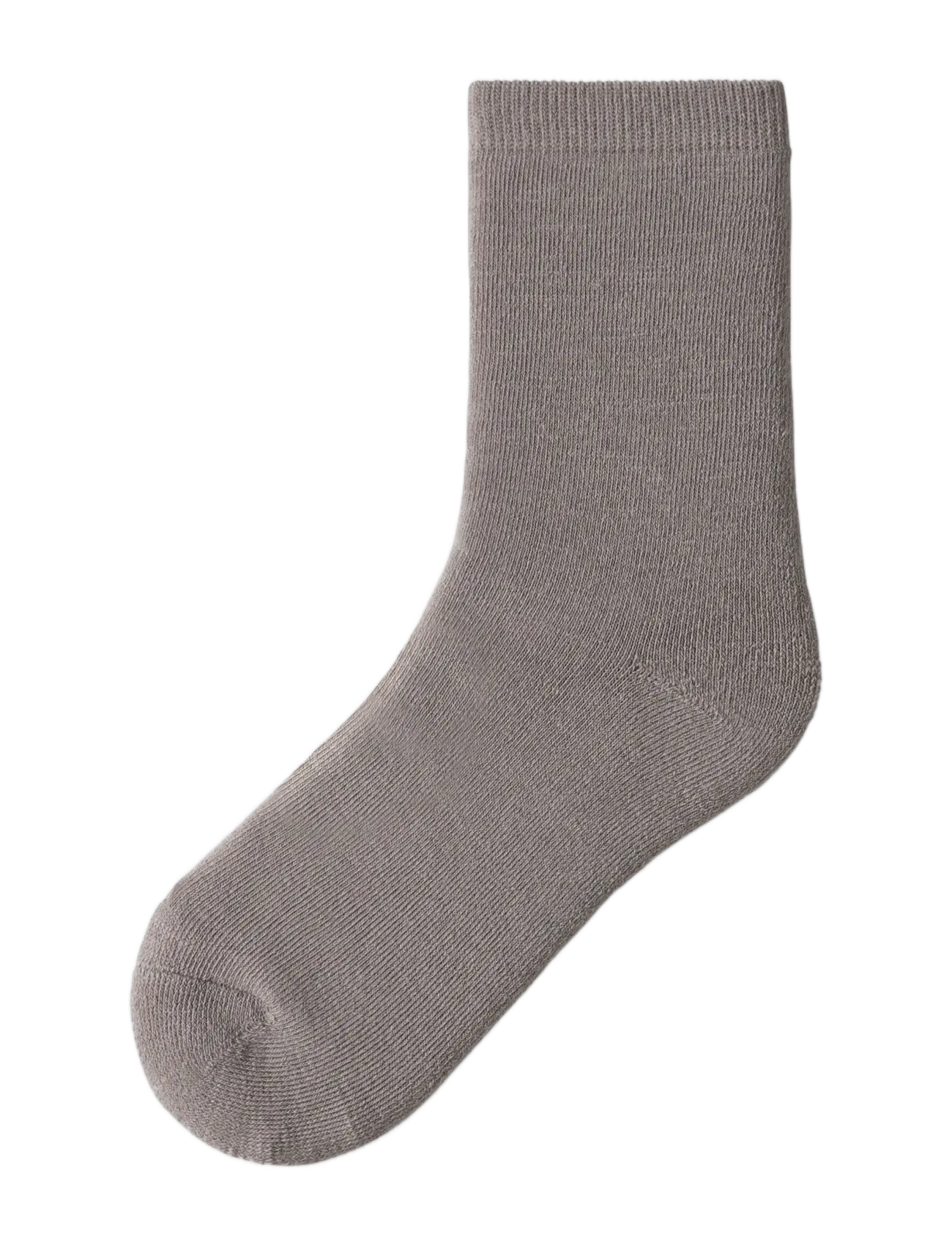 name it NKFWAKSI WO/BL TERRY SOCK - Kleidung - SATELLITE / grey