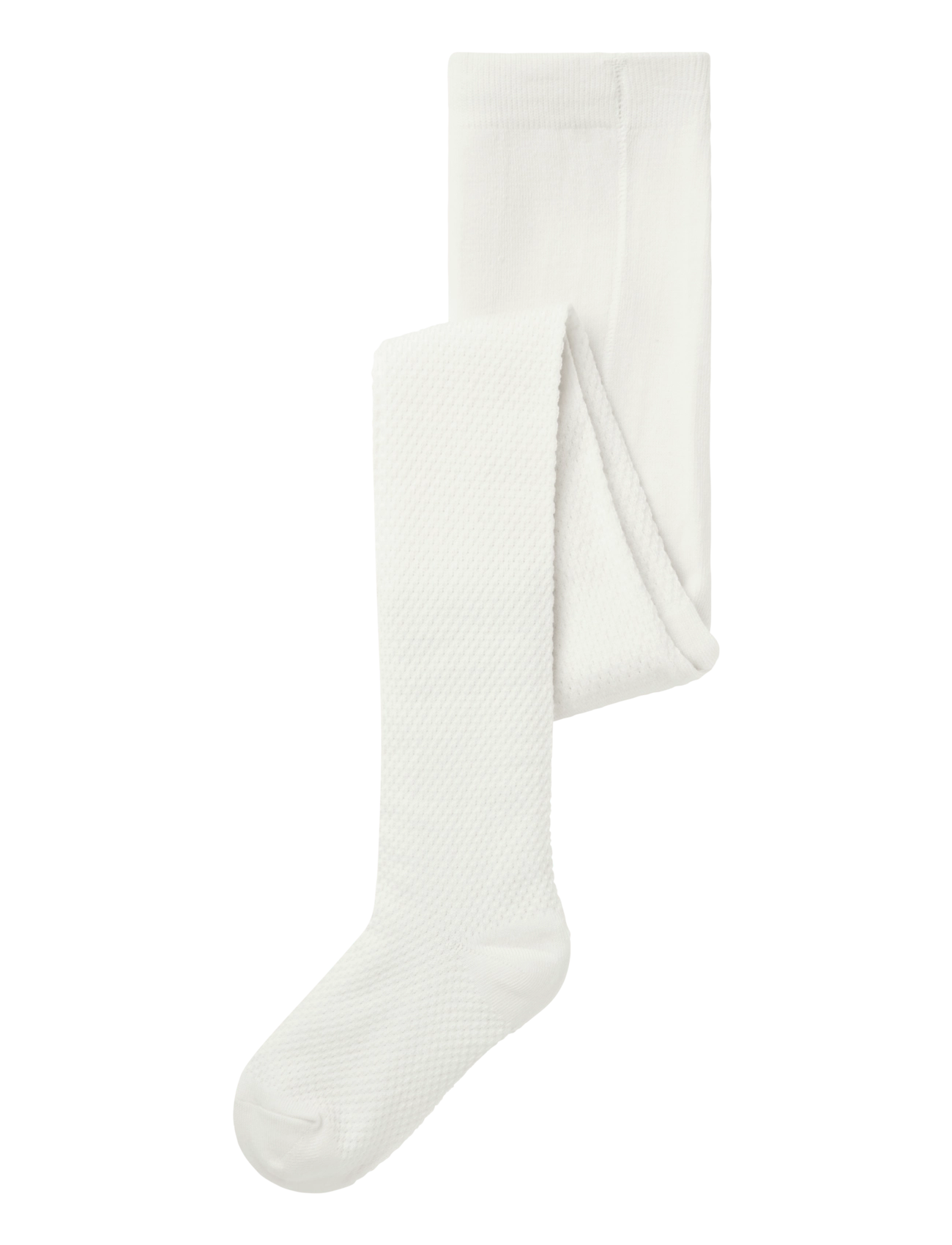 name it NKFWAKMA WO/BL STRUCTURE PANTYHOSE - Kleidung - SNOW WHITE / white