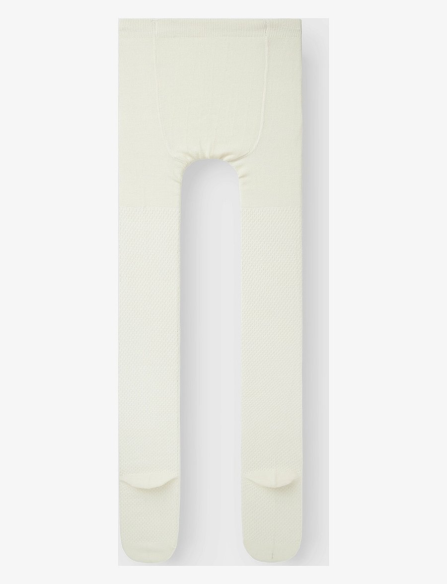 name it - NKFWAKMA WO/BL STRUCTURE PANTYHOSE - strumpfhosen - snow white - 1