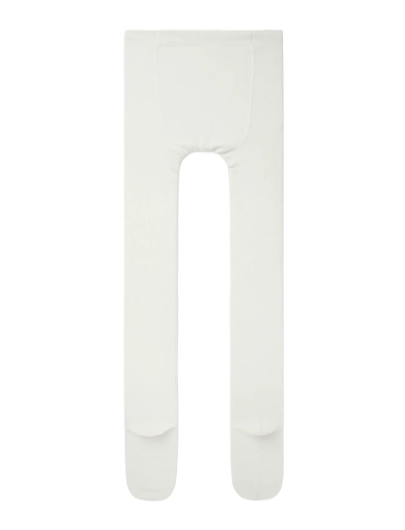 name it - NKFWAKMA WO/BL STRUCTURE PANTYHOSE - strømpebukser - snow white - 1