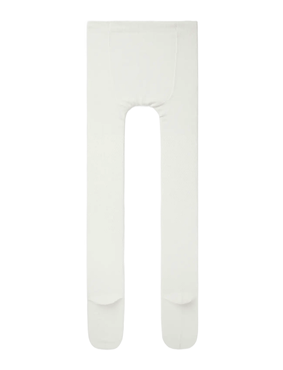 name it - NKFWAKMA WO/BL STRUCTURE PANTYHOSE - strømpebukser - snow white - 1