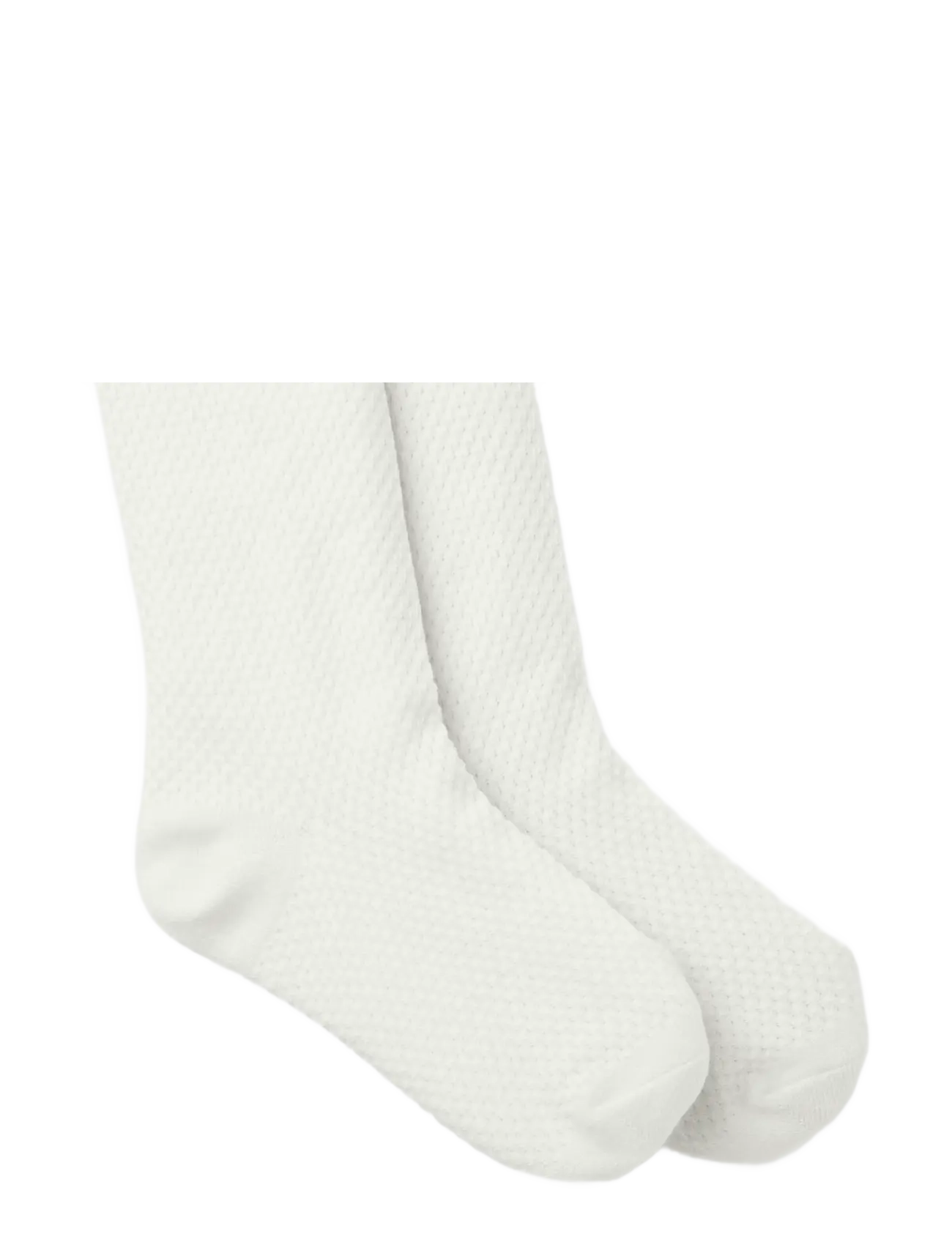 name it - NKFWAKMA WO/BL STRUCTURE PANTYHOSE - tights - snow white - 2