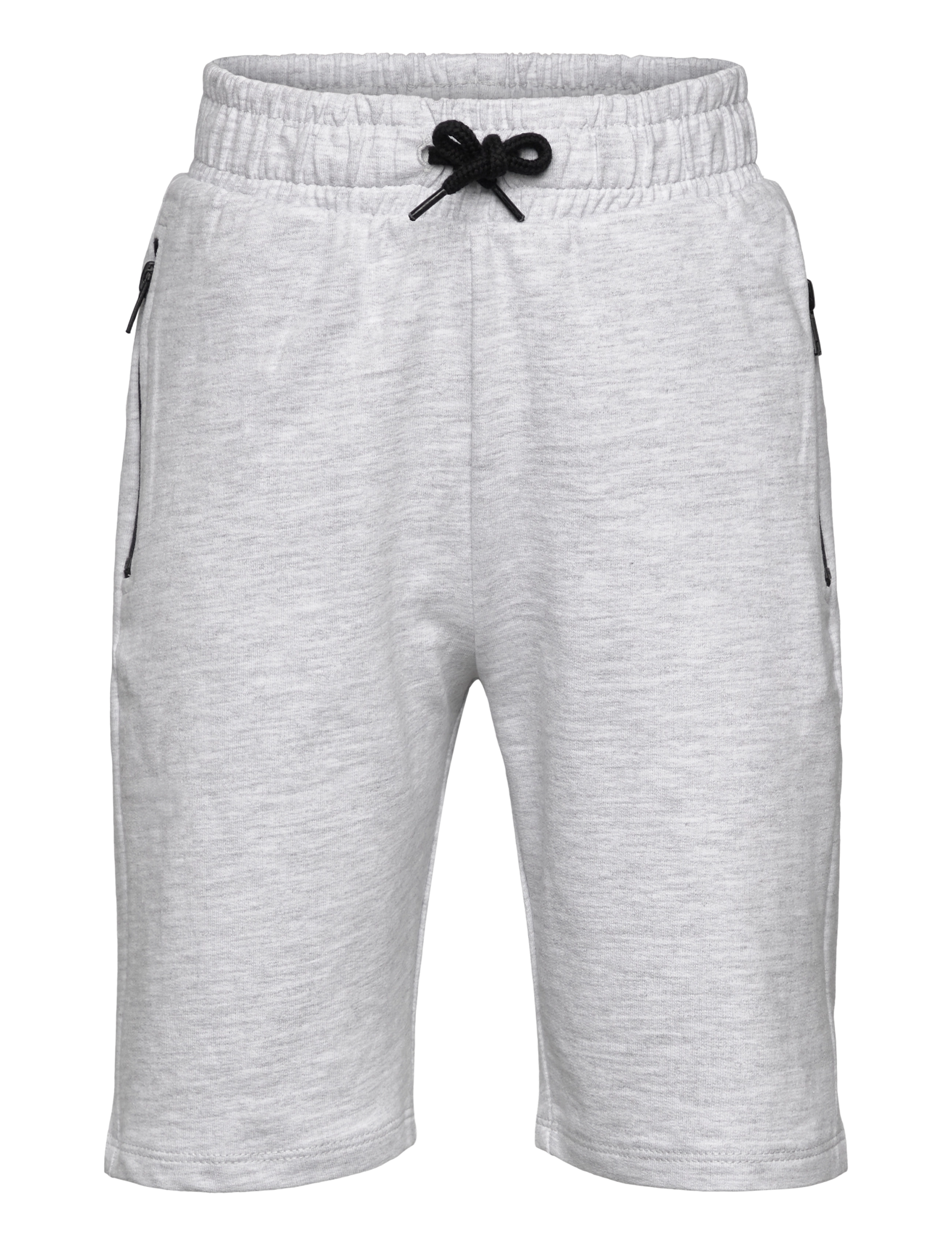 name it NMMVOBAN LONG SWE SHORTS UNB - Kläder - LIGHT GREY MELANGE / grey