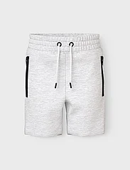 name it - NMMVOBAN LONG SWE SHORTS UNB - sweat shorts - light grey melange - 2