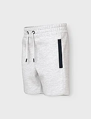 name it - NMMVOBAN LONG SWE SHORTS UNB - sweat shorts - light grey melange - 3