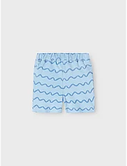 name it - NMMFELO TERRY LONG SHORTS UNB - sweat shorts - chambray blue - 2
