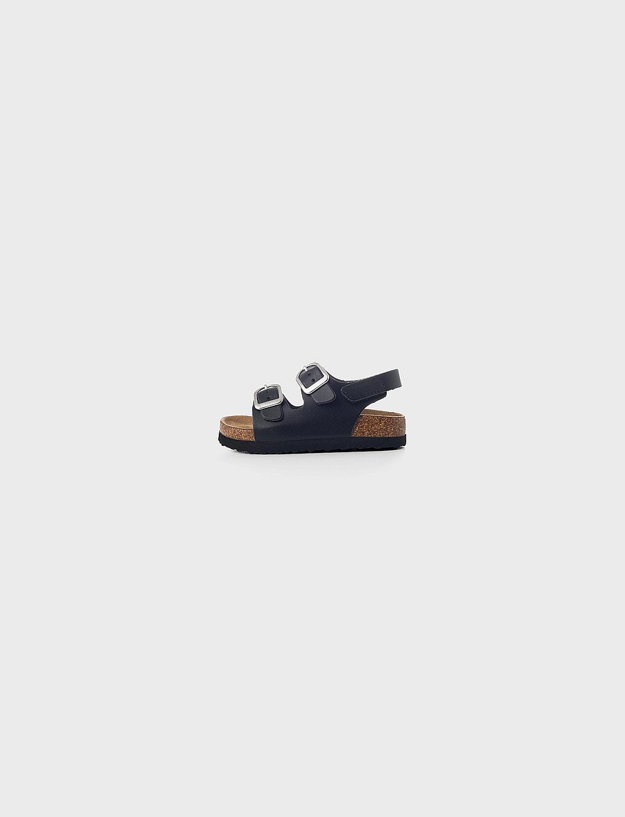 name it - NMNFILBERT SANDAL - sandalen - black - 0