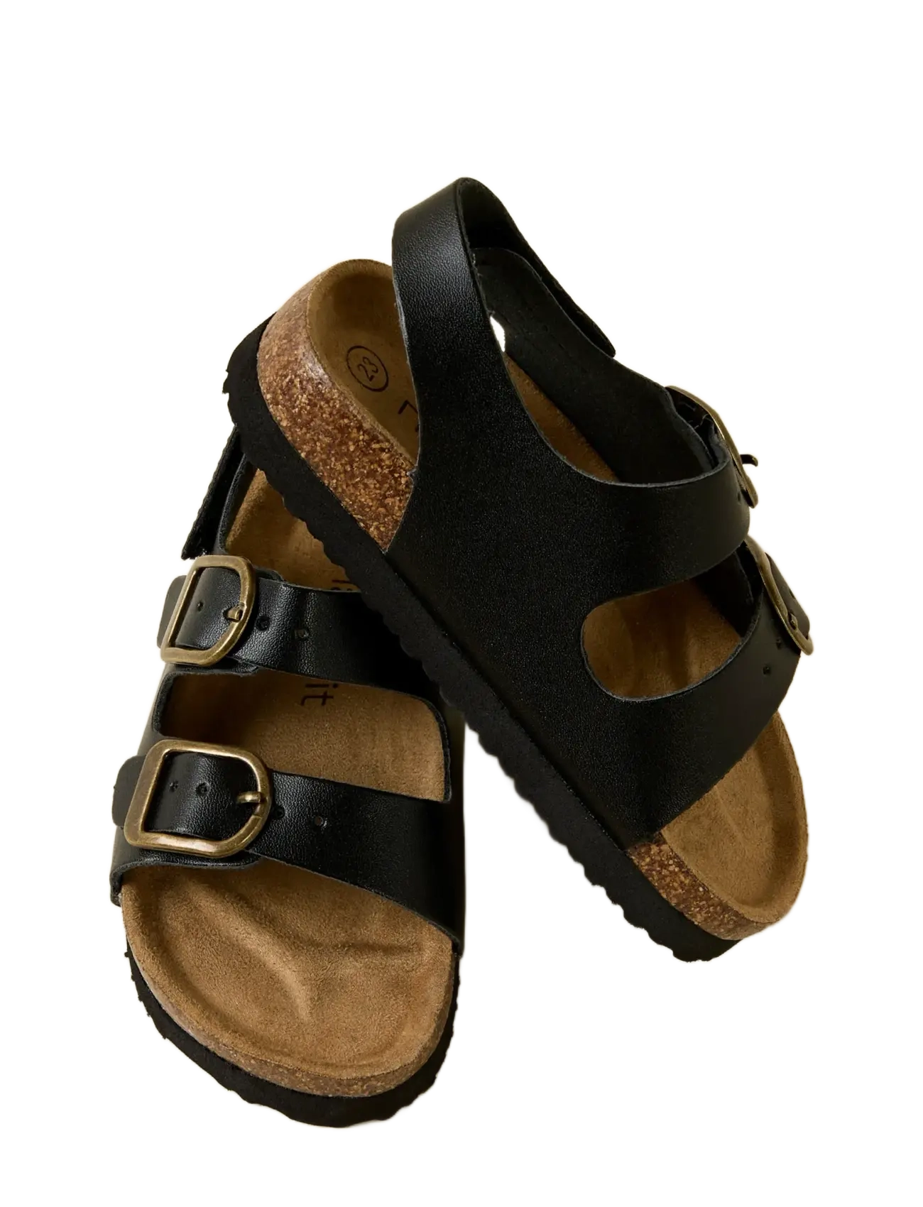 name it - NMNFILBERT SANDAL - suvised sooduspakkumised - black - 3