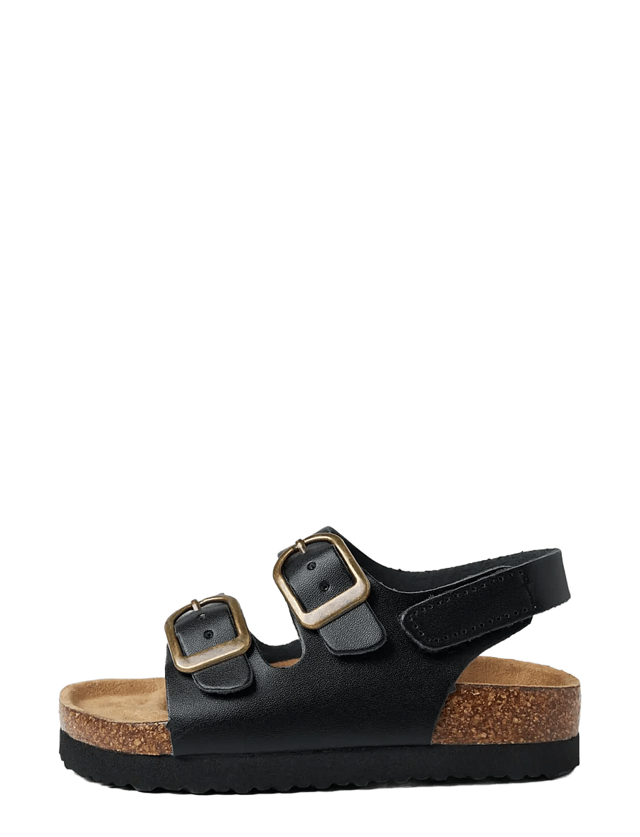 name it - NMNFILBERT SANDAL - sandalen - black - 4