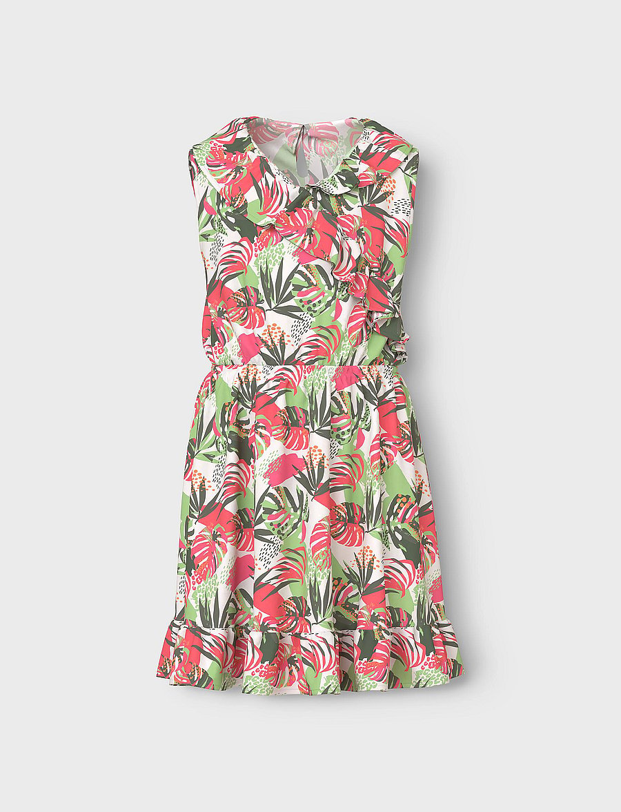 name it - NMFVINAYA WRAP SPENCER - laisvalaikio suknelės be rankovių - bright white - 0