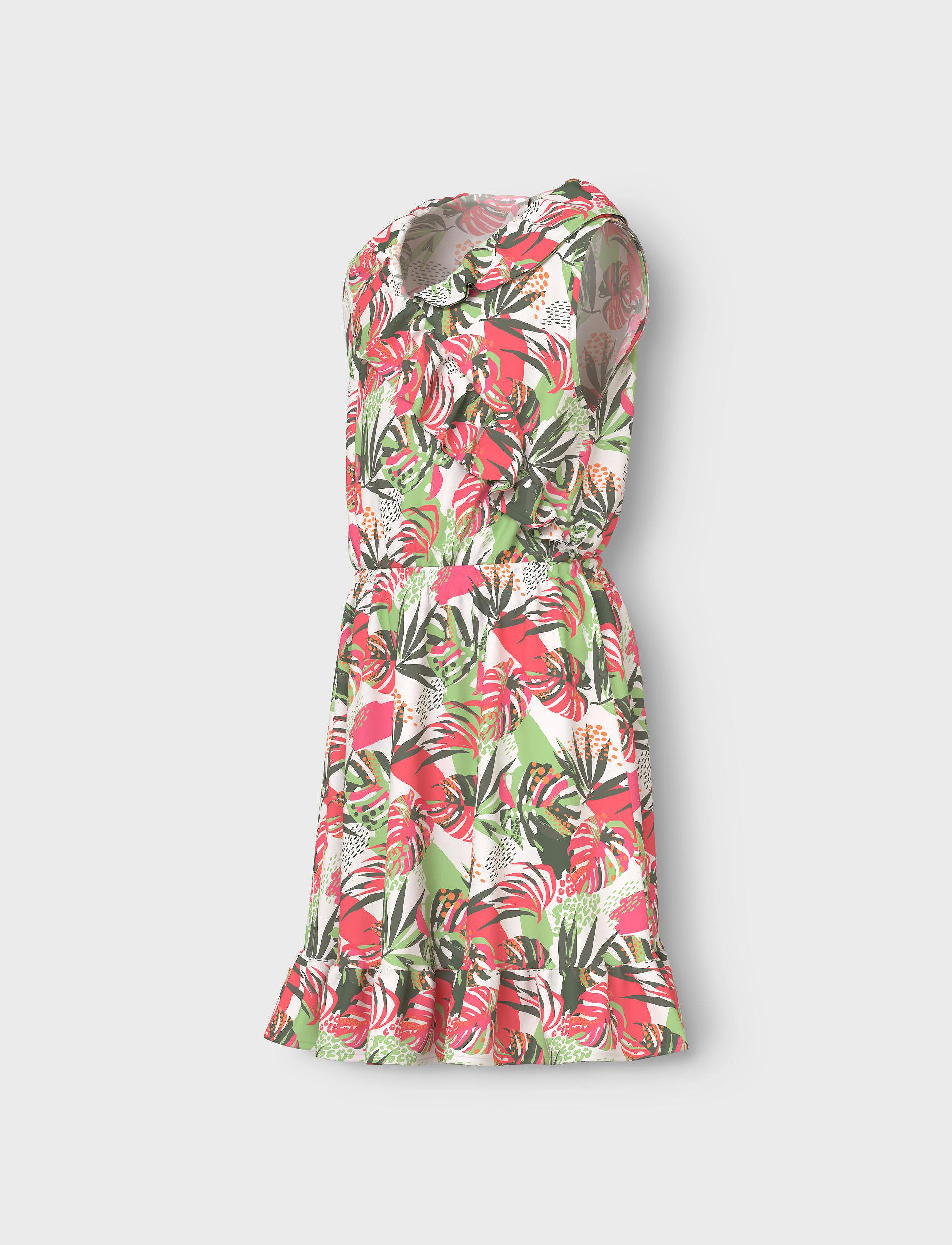 name it - NMFVINAYA WRAP SPENCER - armeløse hverdagskjoler - bright white - 3
