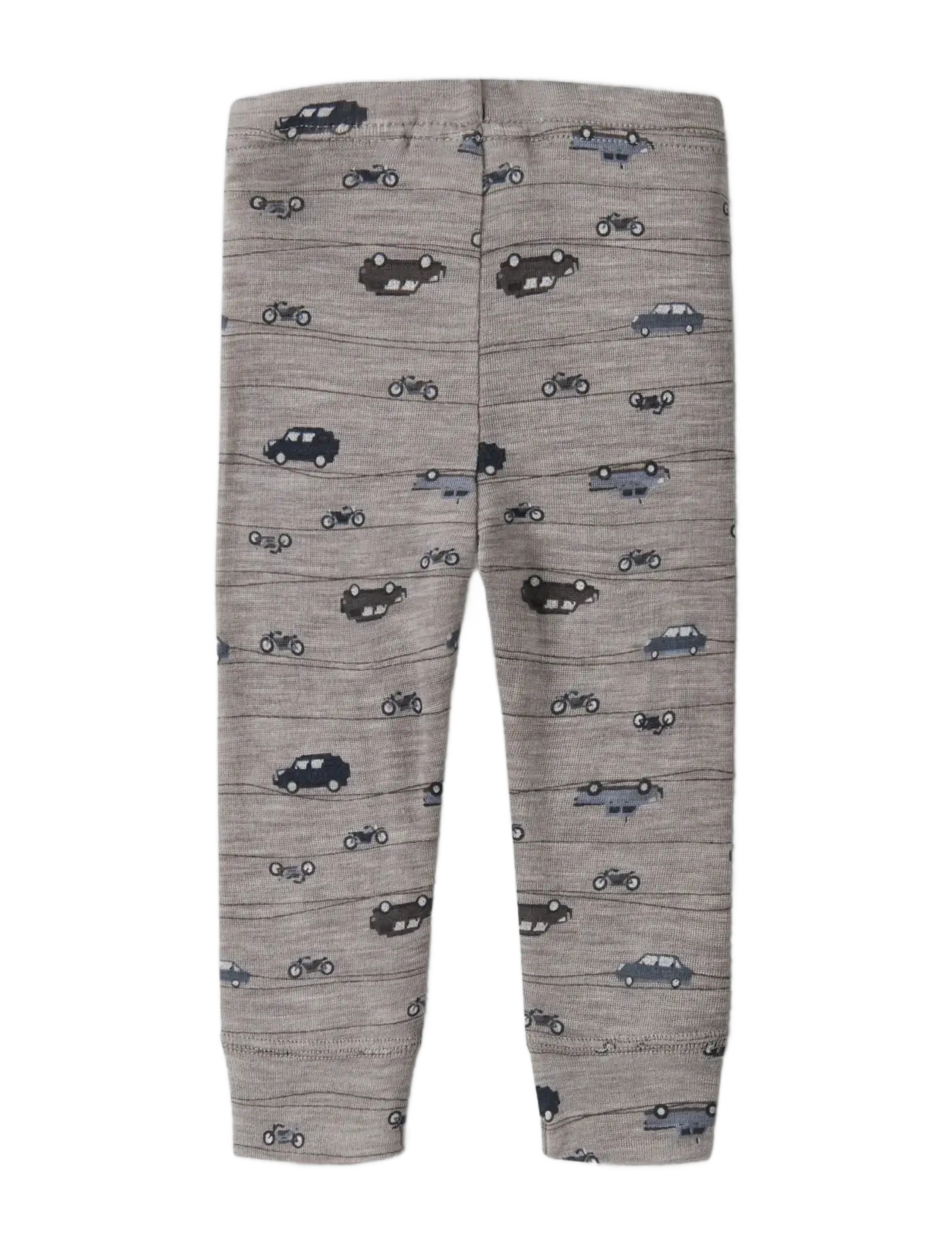 name it - NBMWANG WOOL RIB LONGJOHN AOP NOOS - satellite - 1