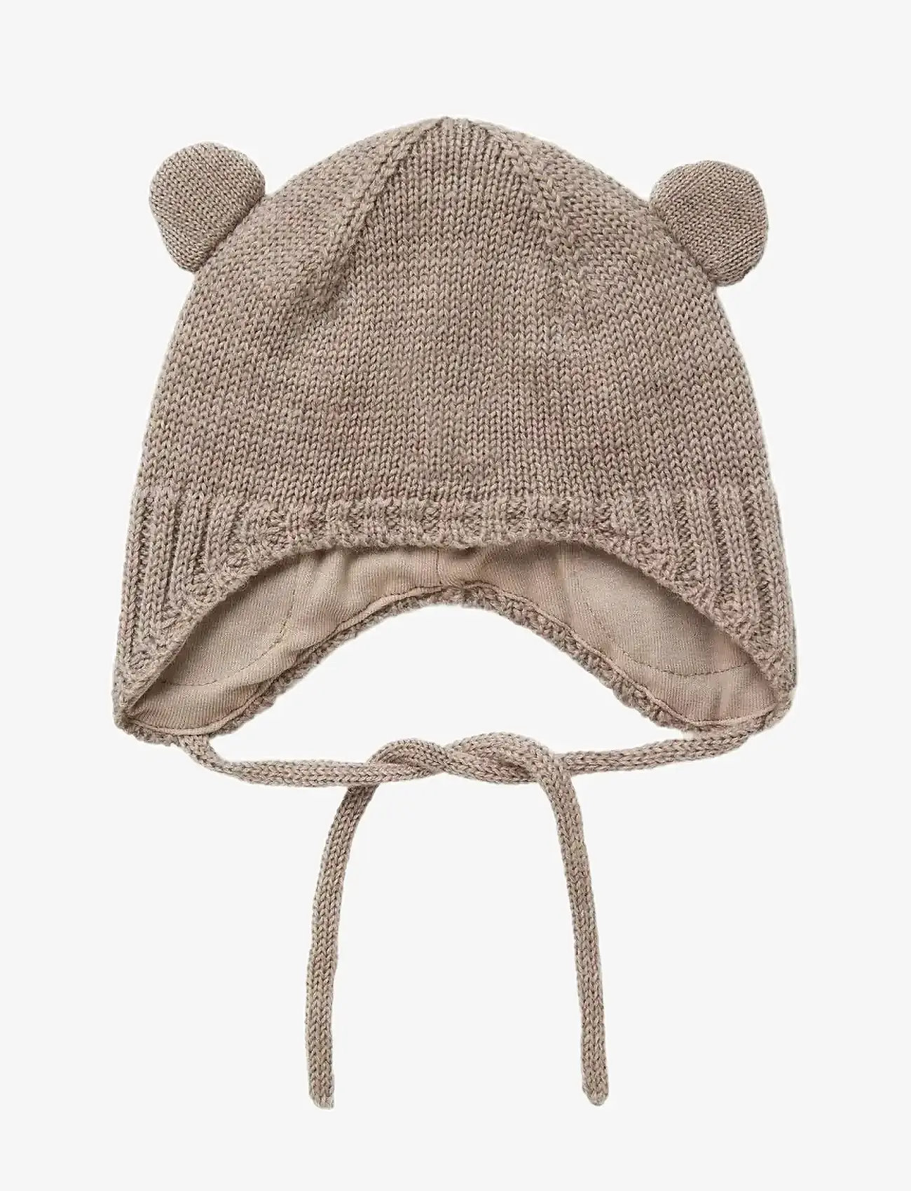 name it - NBNWRUNI WOOL KNIT HAT - satellite - 0