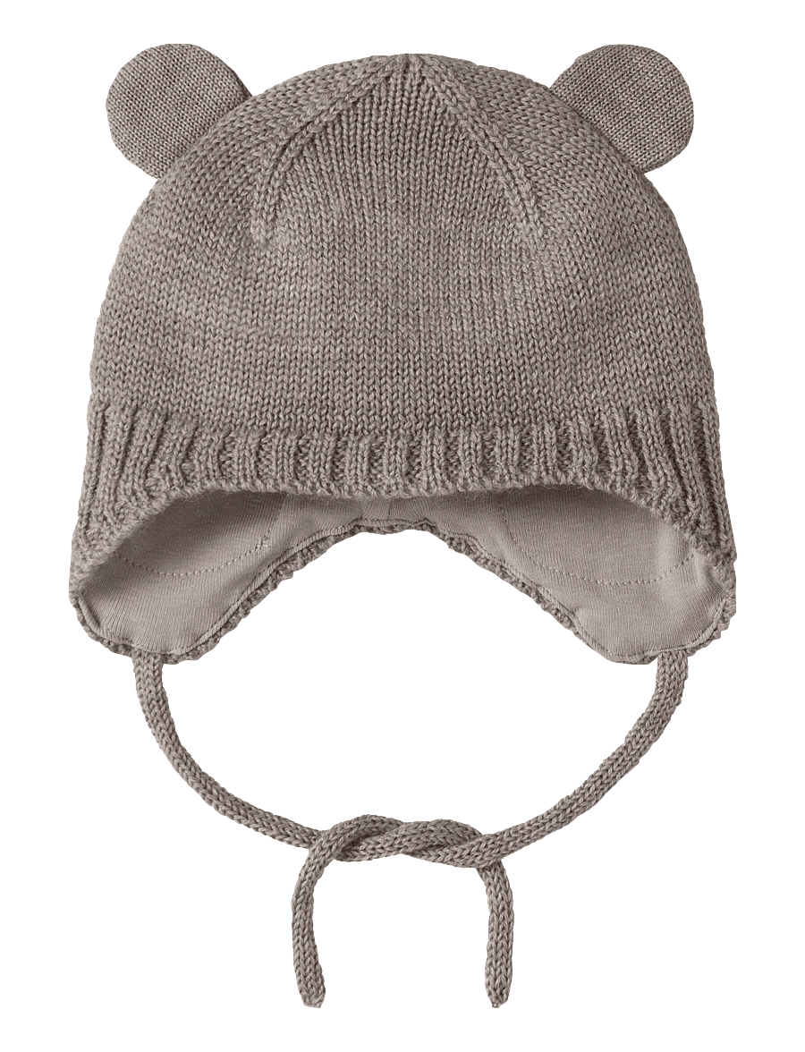 name it - NBNWRUNI WOOL KNIT HAT - babyluer - satellite - 0