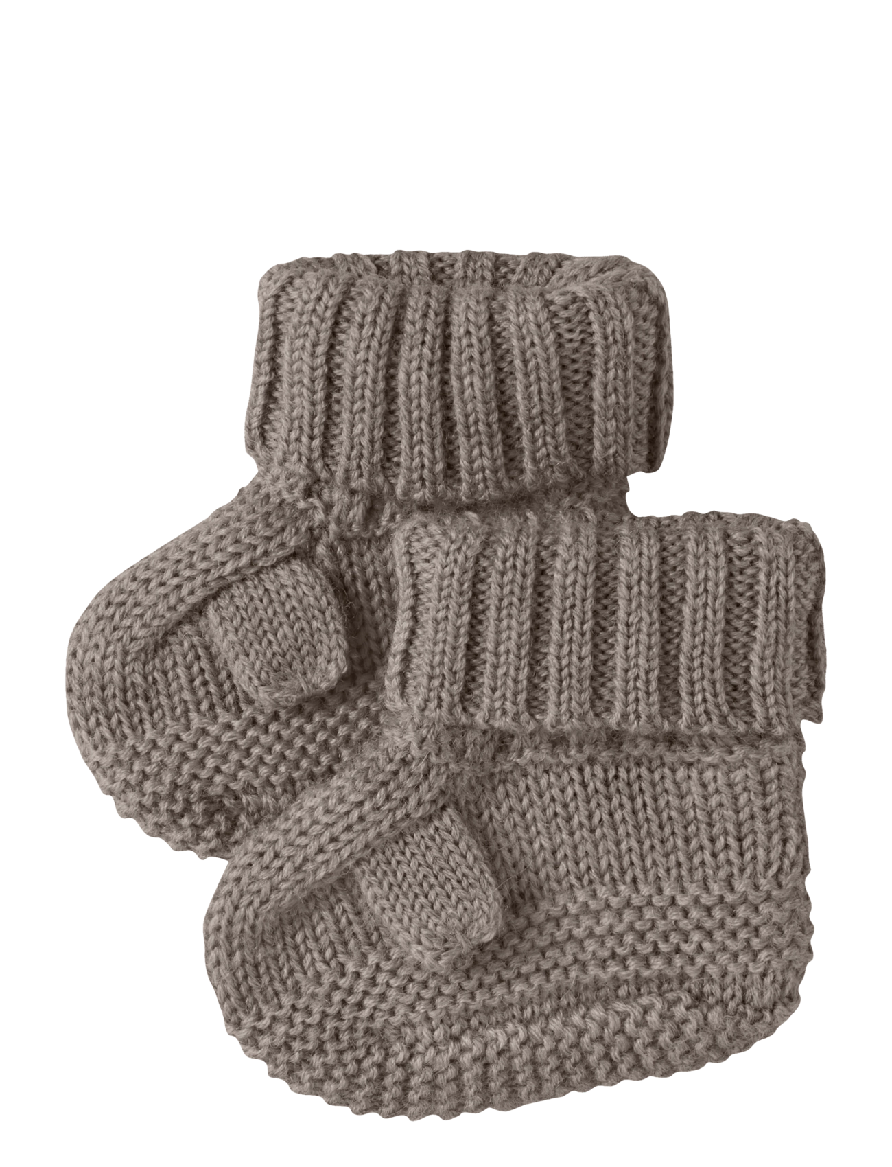 name it NBNWRUNI WOOL KNIT SLIPPERS - Pakkumised - SATELLITE / beige