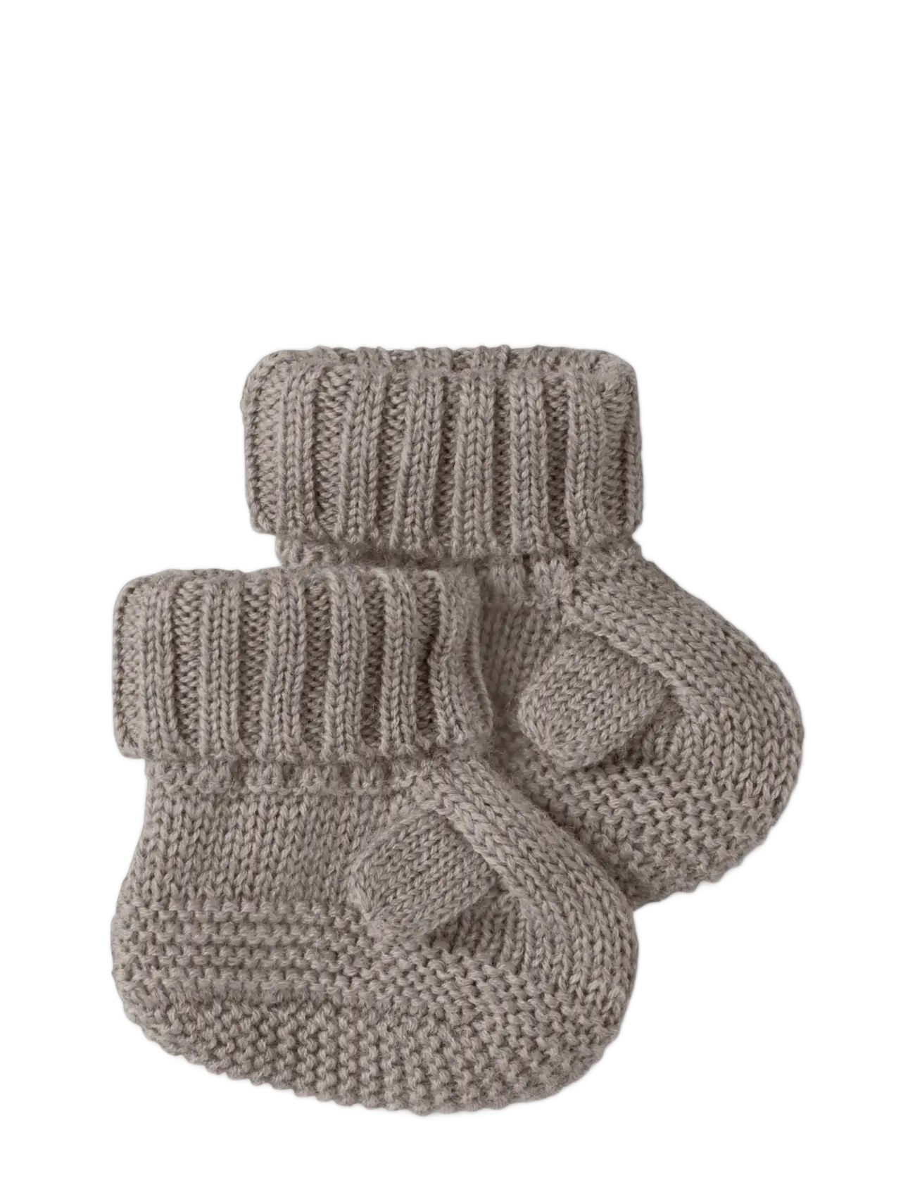 name it - NBNWRUNI WOOL KNIT SLIPPERS - baby-schuhe - satellite - 2
