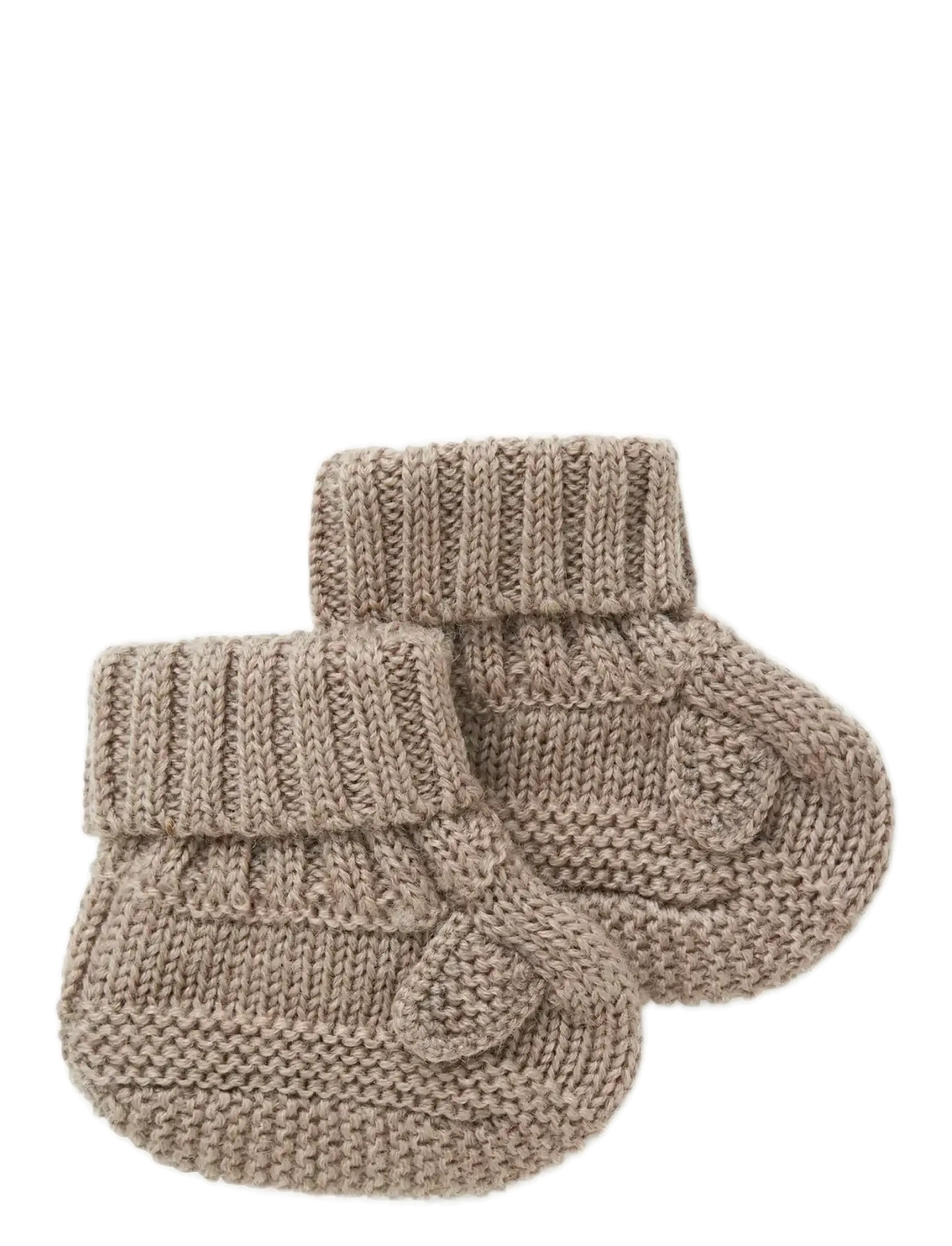 name it - NBNWRUNI WOOL KNIT SLIPPERS - satellite - 2