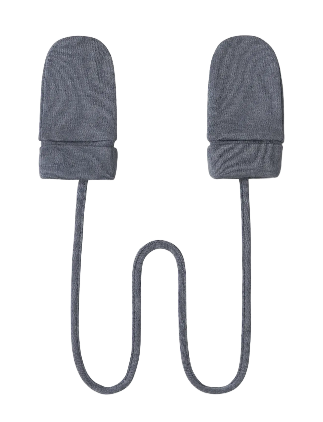 name it - NBMWILLIT WOOL MITTENS WO/THUMB - folkstone gray - 1