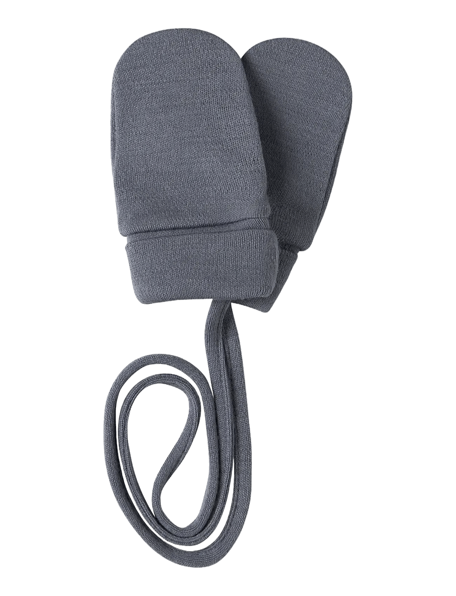name it - NBMWILLIT WOOL MITTENS WO/THUMB - folkstone gray - 2
