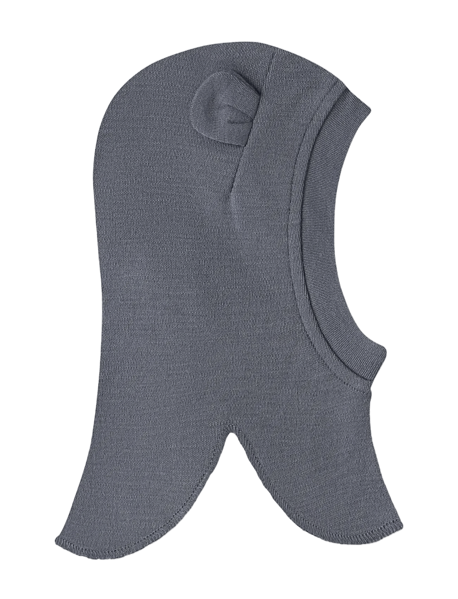 name it - NBMWILLIT WOOL BALACLAVA W/EARS - winteraccessoires - folkstone gray - 1