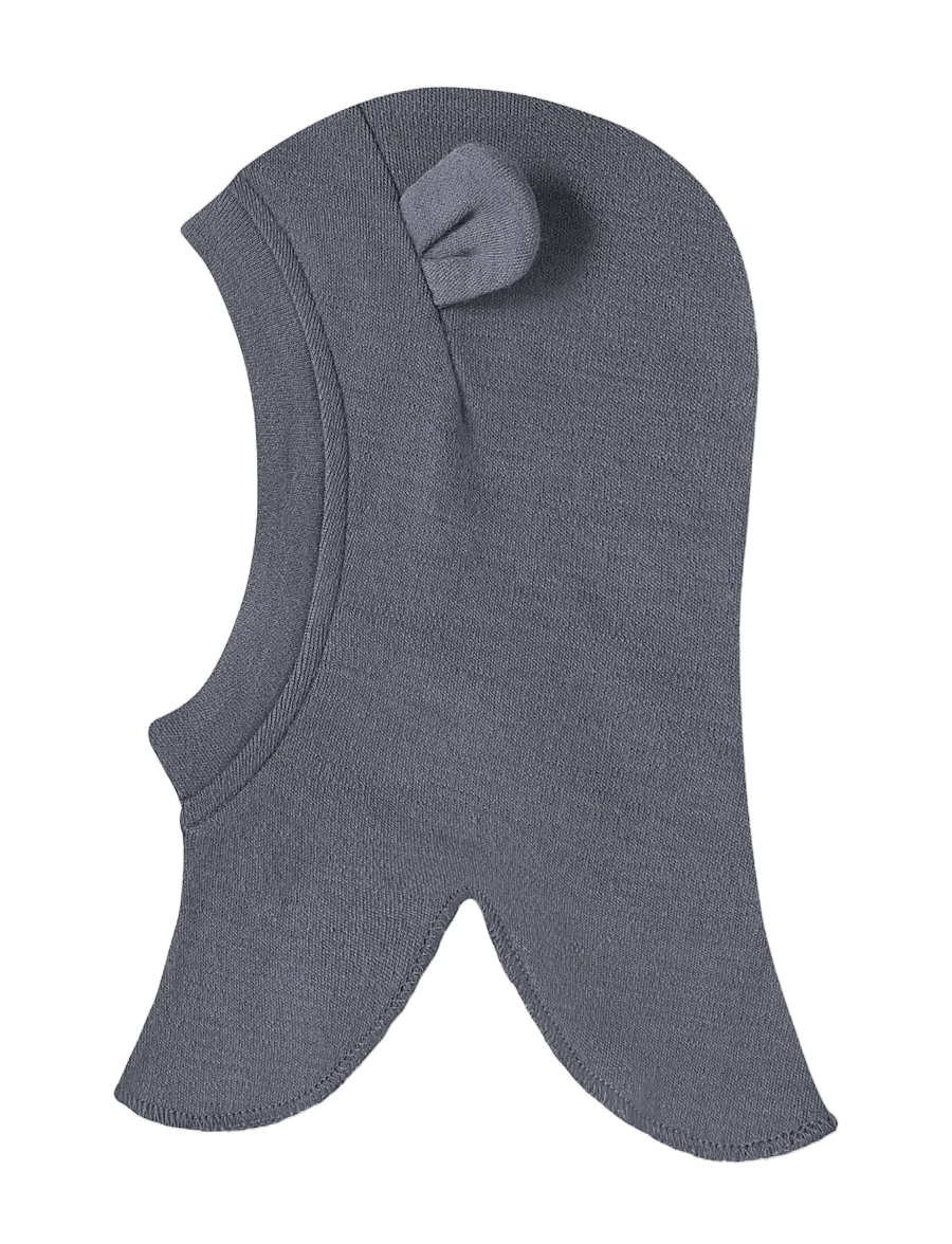 name it - NBMWILLIT WOOL BALACLAVA W/EARS - winteraccessoires - folkstone gray - 2